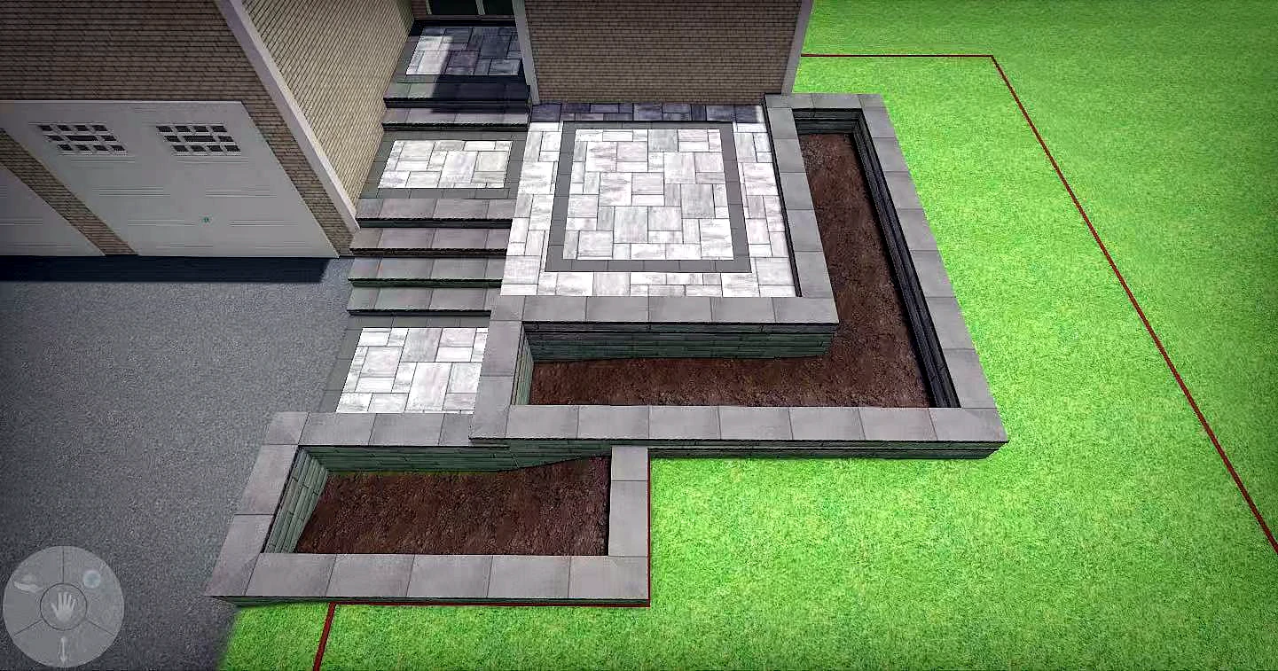 正面视角3D设计